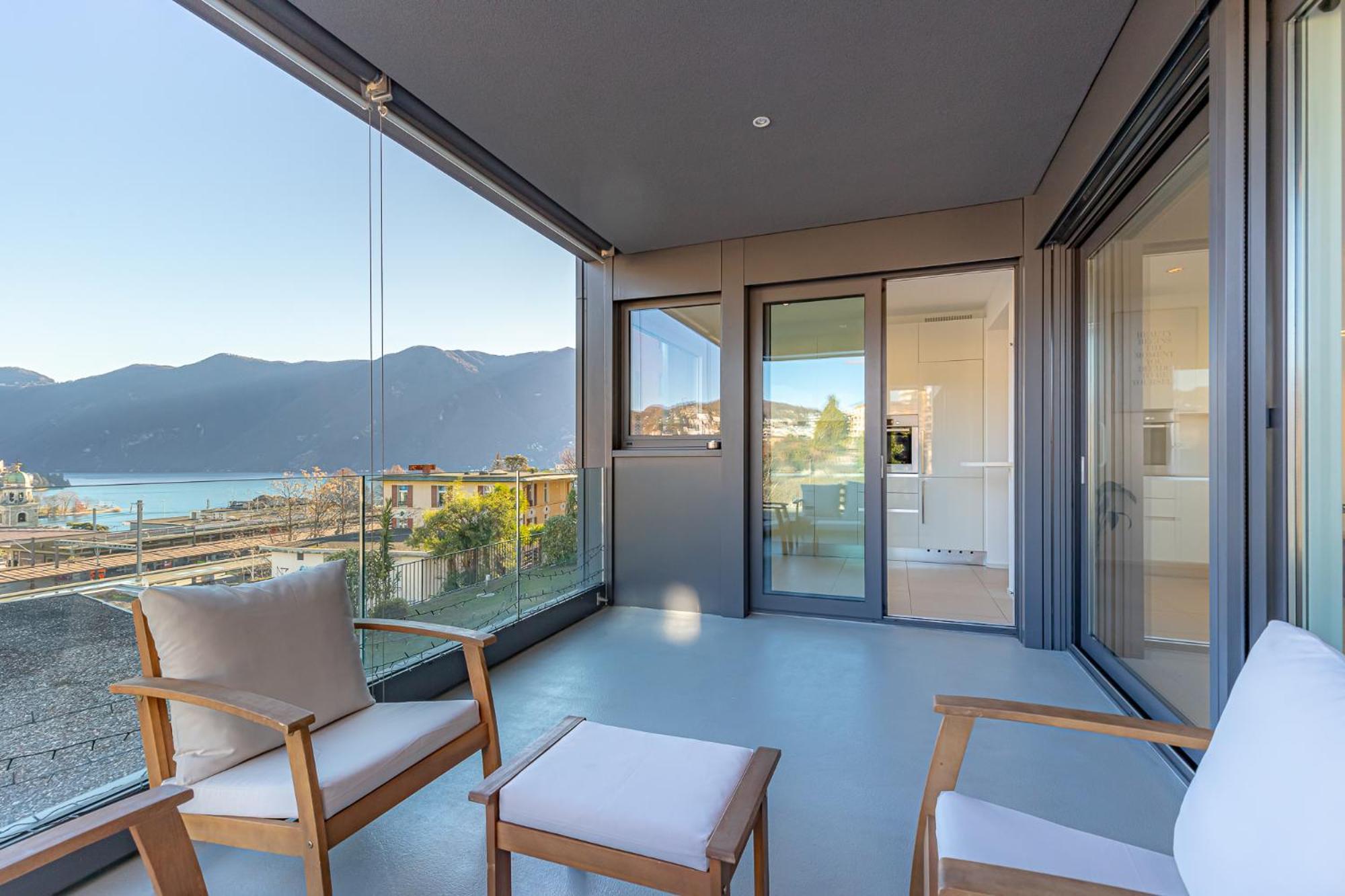 Imperial Of Lugano 3 With A Lake View Behind The Station And 10 Min From The Lake Of Lugano Kültér fotó