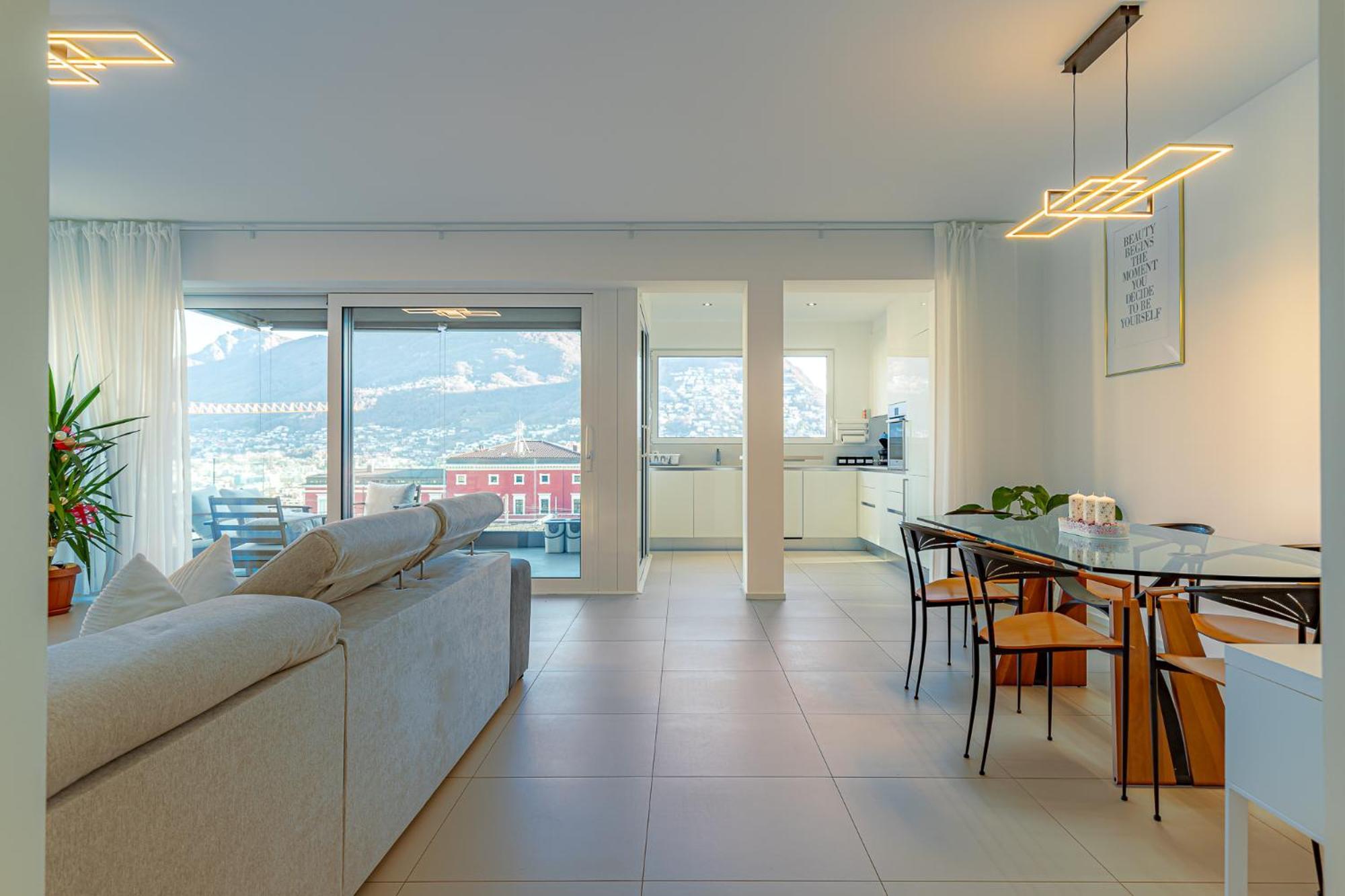 Imperial Of Lugano 3 With A Lake View Behind The Station And 10 Min From The Lake Of Lugano Kültér fotó